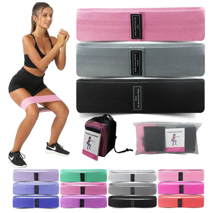 Fitness Resistance Bands - Gym Training Workout Equipment